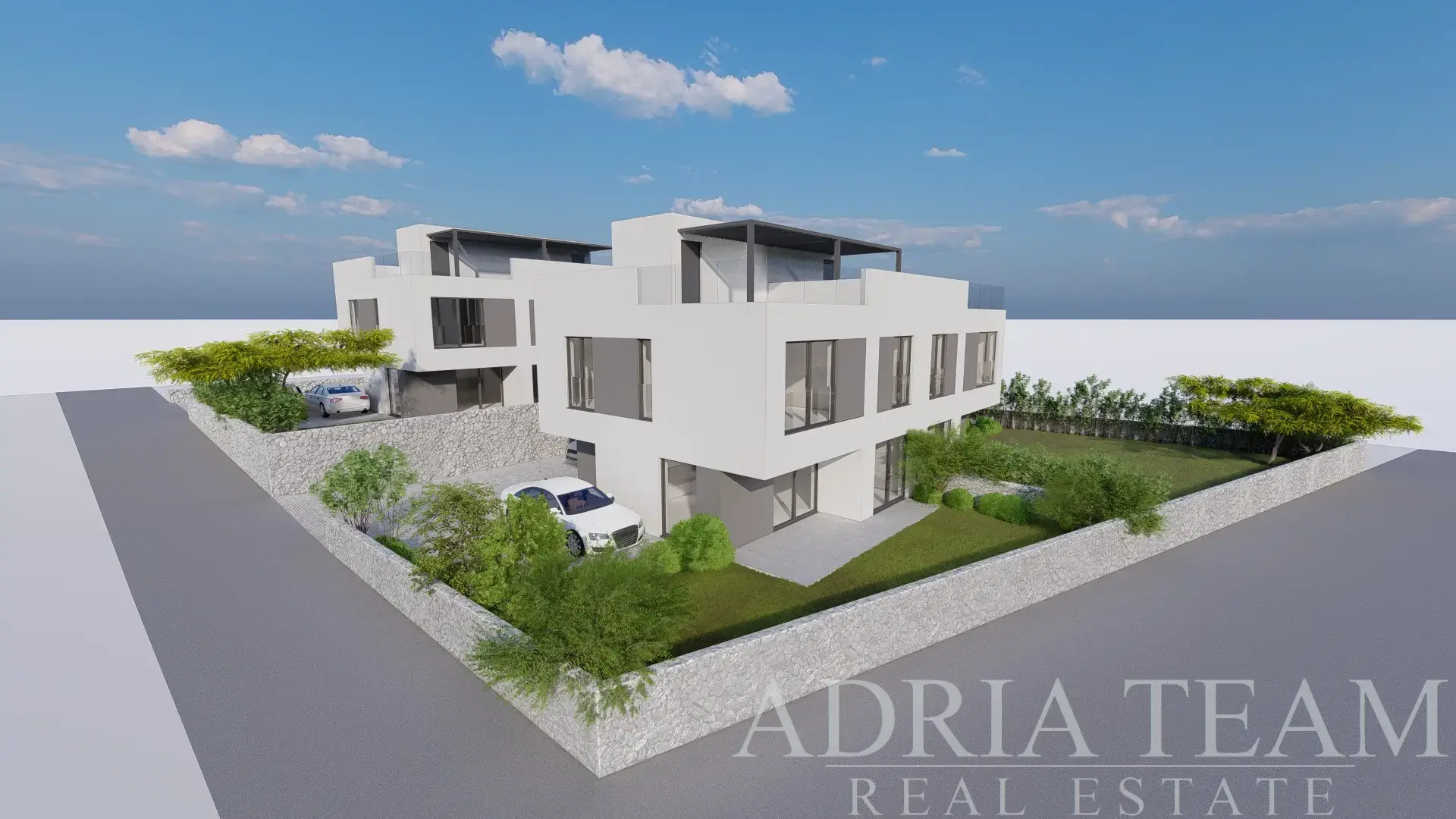 ATRAKTIVNO GRAĐEVINSKO ZEMLJIŠTE S IDEJNIM PROJEKTOM - MOLAT, BREGULJE